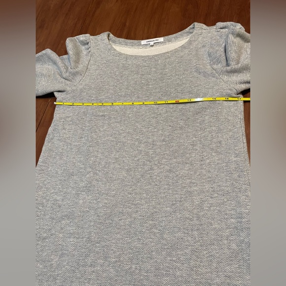 Emerson Fry Gray Alice Tunic Dress Puff Sleeves Size XS - Picture 7 of 10